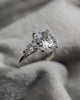 Oval White Gold Lab Grown Diamond Trilogy My Store