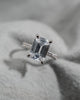 Emerald Platinum Lab Grown Diamond Set Shoulders (Hidden Halo) My Store