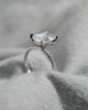 Emerald Platinum Lab Grown Diamond Set Shoulders (Hidden Halo) My Store
