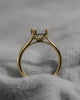 Cushion 18K Yellow Gold Lab Grown Solitaire My Store