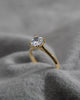 Cushion 18K Yellow Gold Lab Grown Solitaire My Store