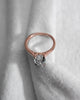Oval Rose Gold Lab Grown Diamond Solitaire My Store