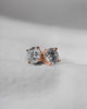 Round Lab Grown Diamond Stud Earrings | 18K Rose Gold Lester & Brown