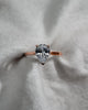Pear Rose Gold Lab Grown Diamond Solitaire My Store