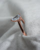 Pear Rose Gold Lab Grown Diamond Solitaire My Store
