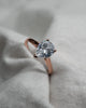 Pear Rose Gold Lab Grown Diamond Solitaire My Store