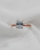 Oval Rose Gold Lab Grown Diamond (Hidden Halo) My Store