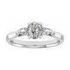 Oval Yellow Gold Lab Grown Diamond Trilogy My Store