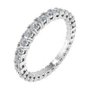 2.2mm Classic Claw Set 100% - Lab-grown Diamond | Platinum Lester & Brown
