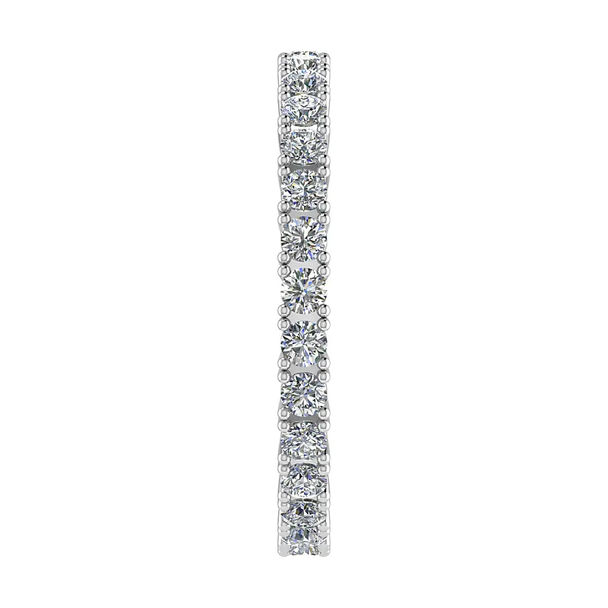 2.2mm Classic Claw Set 100% - Lab-grown Diamond | Platinum Lester & Brown