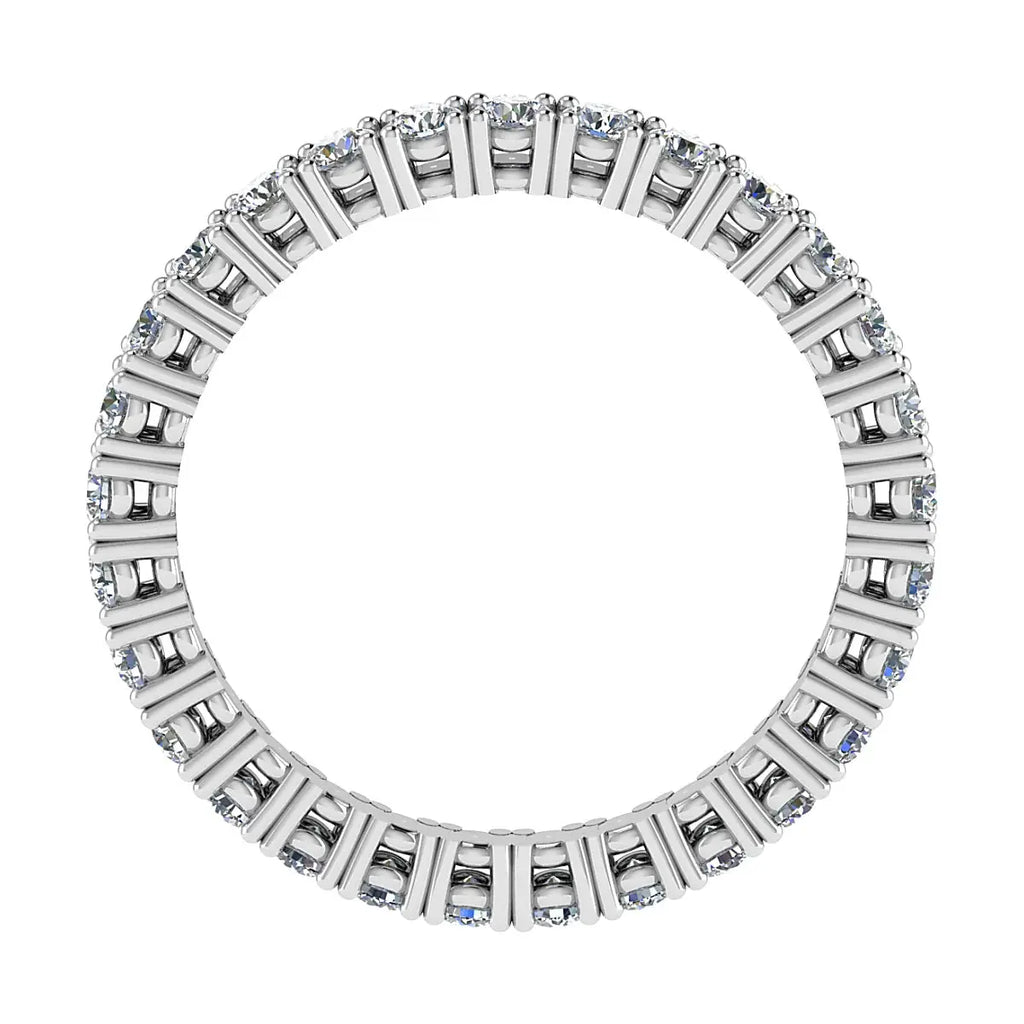 2.2mm Classic Claw Set 100% - Lab-grown Diamond | Platinum Lester & Brown