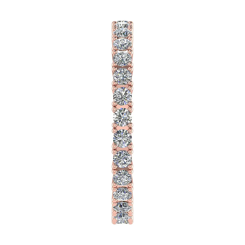 2.2mm Classic Claw Set 100% - Lab-grown Diamond | 18k Rose Gold Lester & Brown
