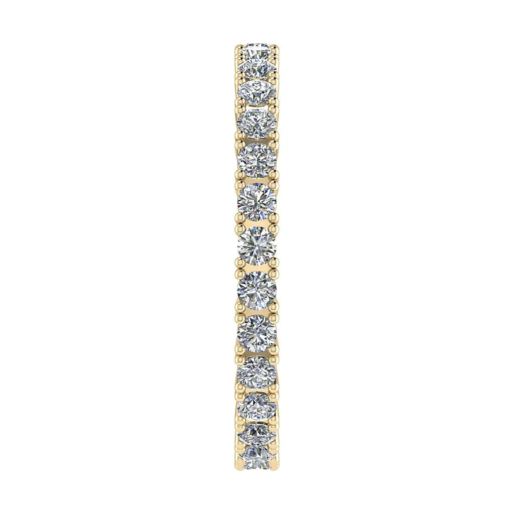 2.2mm Classic Claw Set 100% - Lab-grown Diamond | 18k Yellow Gold Lester & Brown