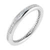 2.30mm Princess Channel Set 100% - Lab-grown Diamond | Platinum Lester & Brown