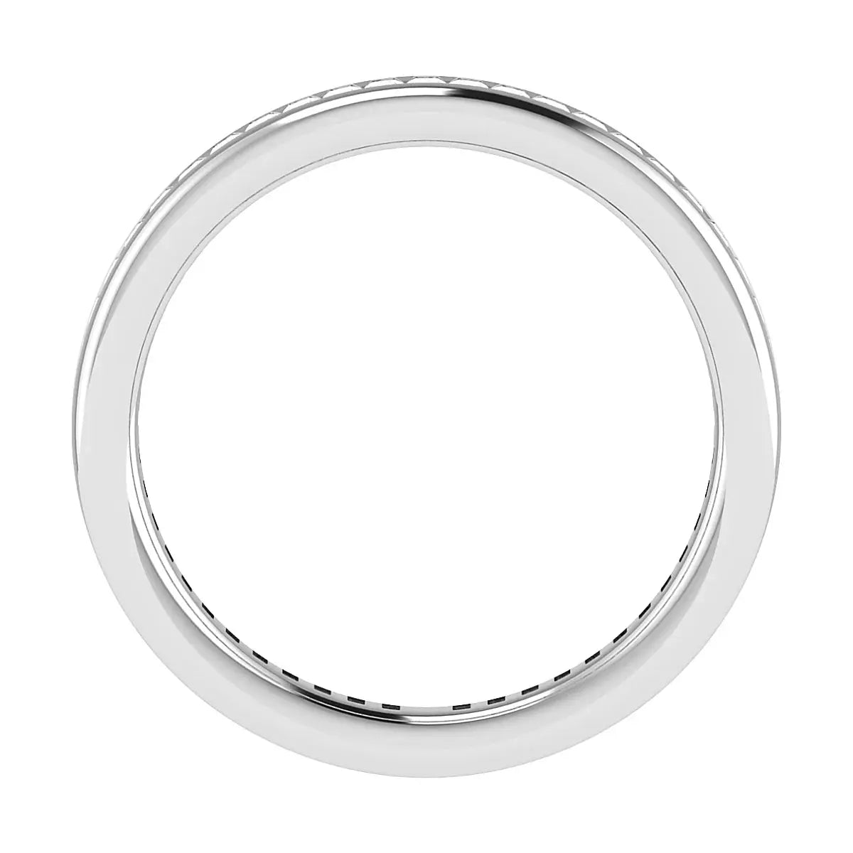 2.30mm Princess Channel Set 100% - Lab-grown Diamond | Platinum Lester & Brown