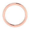 2.30mm Princess Channel Set 100% - Lab-grown Diamond | 18K Rose Gold Lester & Brown