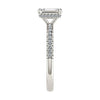 Emerald Platinum Lab Grown Diamond Set Shoulders (Hidden Halo) My Store