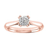 Cushion 18K Rose Gold Lab Grown Solitaire My Store
