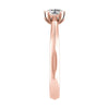 Cushion 18K Rose Gold Lab Grown Solitaire My Store