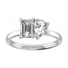 Emerald & Pear Yellow Gold Lab Grown Diamond Pair My Store