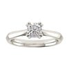 Cushion Platinum Lab Grown Solitaire - Lester & Brown