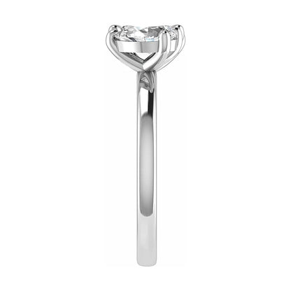 Emerald & Pear Platinum Lab Grown Diamond Pair - Lester & Brown