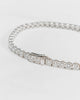 Lab - grown 8.00ct Round Diamond Tennis Bracelet | 18k White Gold - Lester & Brown