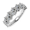Marquise And Round Platinum Lab Grown Multi Stone Diamond Ring - Lester & Brown