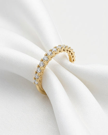 ring — Minimalist White Cloth Jewelry Set | Generated by Modelize