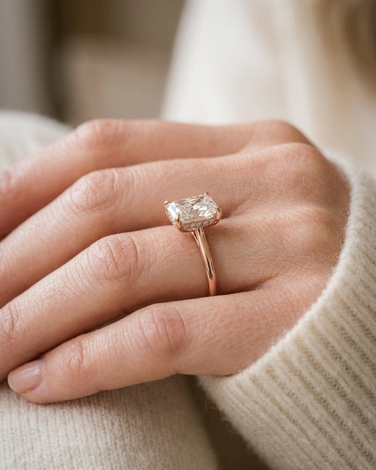 Engagement Ring — Luxury Bridal Jewelry Close-up | Generated by Modelize