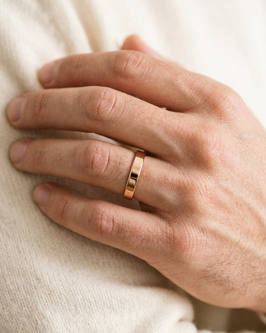 Wedding Ring Band — Luxury Bridal Jewelry Close-up | Generated by Modelize