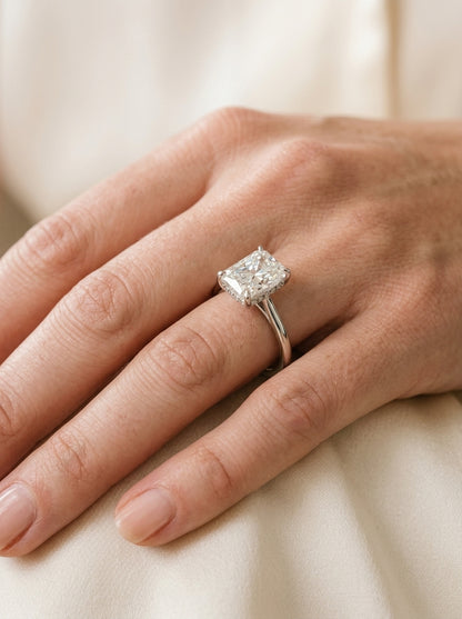 Engagement Ring — Luxury Bridal Jewelry Close-up | Generated by Modelize