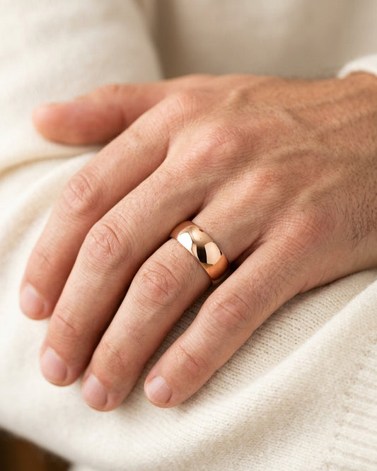 Wedding Ring Band — Luxury Bridal Jewelry Close-up | Generated by Modelize