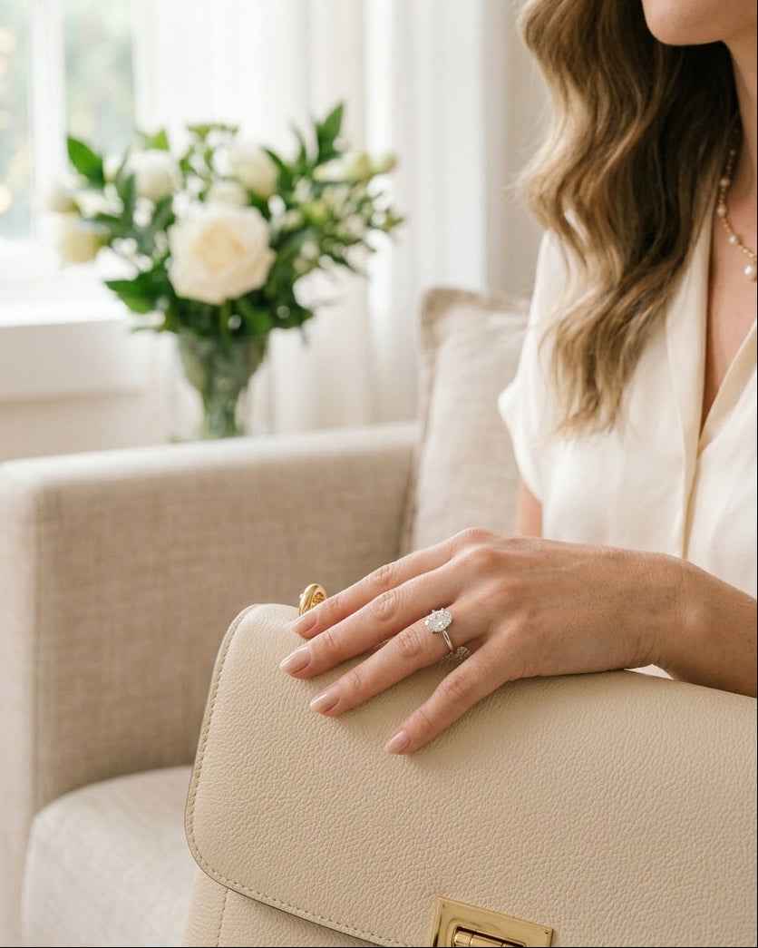Engagement Ring — Luxury Bridal Jewelry Close-up | Generated by Modelize