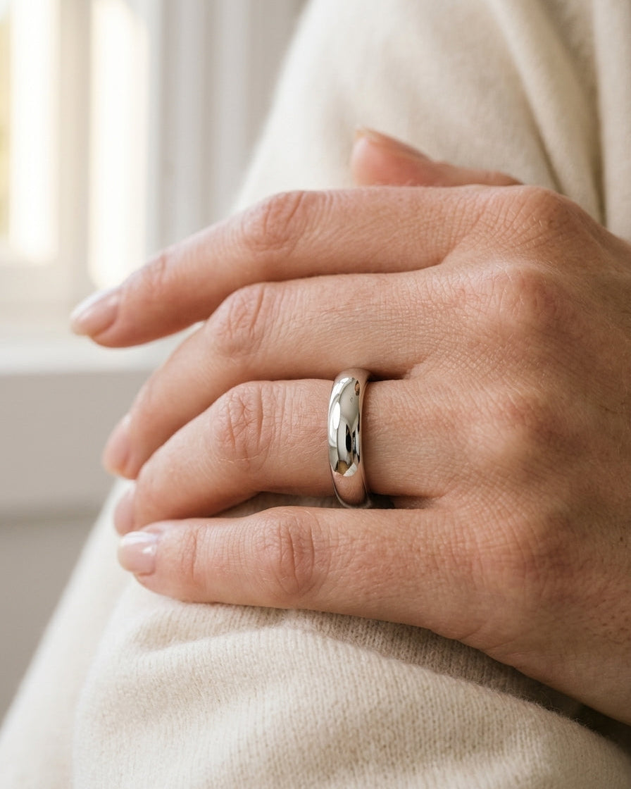 Wedding Band — Luxury Bridal Jewelry Close-up | Generated by Modelize