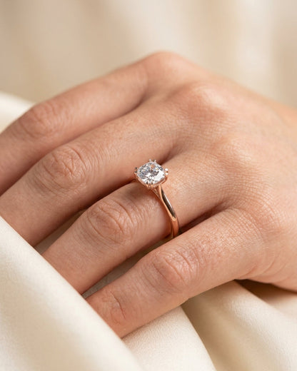 Engagement Ring — Luxury Bridal Jewelry Close-up | Generated by Modelize