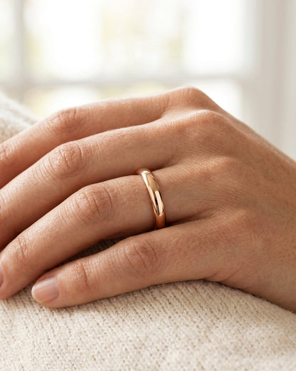 Wedding Ring Band — Luxury Bridal Jewelry Close-up | Generated by Modelize
