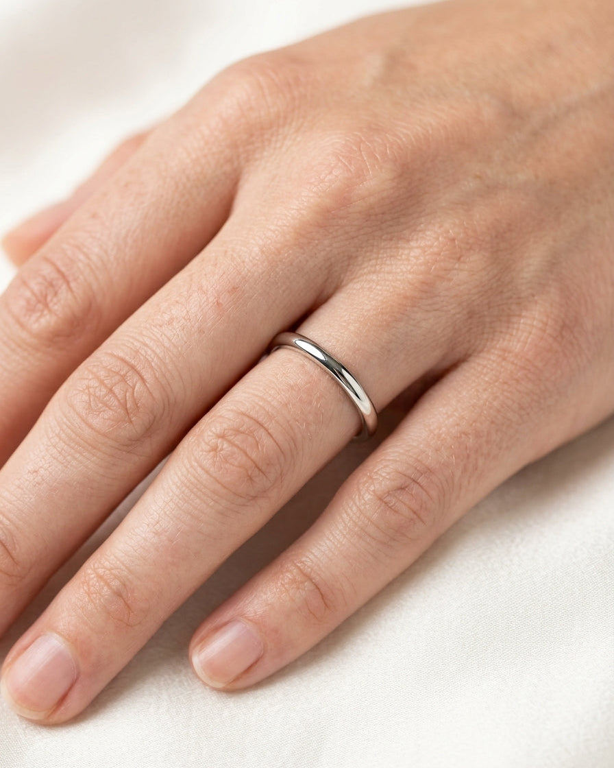 wedding ring band — Luxury Bridal Jewelry Close-up | Generated by Modelize