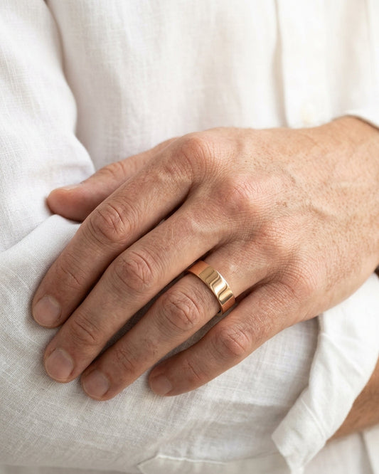 Wedding Ring Band — Luxury Bridal Jewelry Close-up | Generated by Modelize