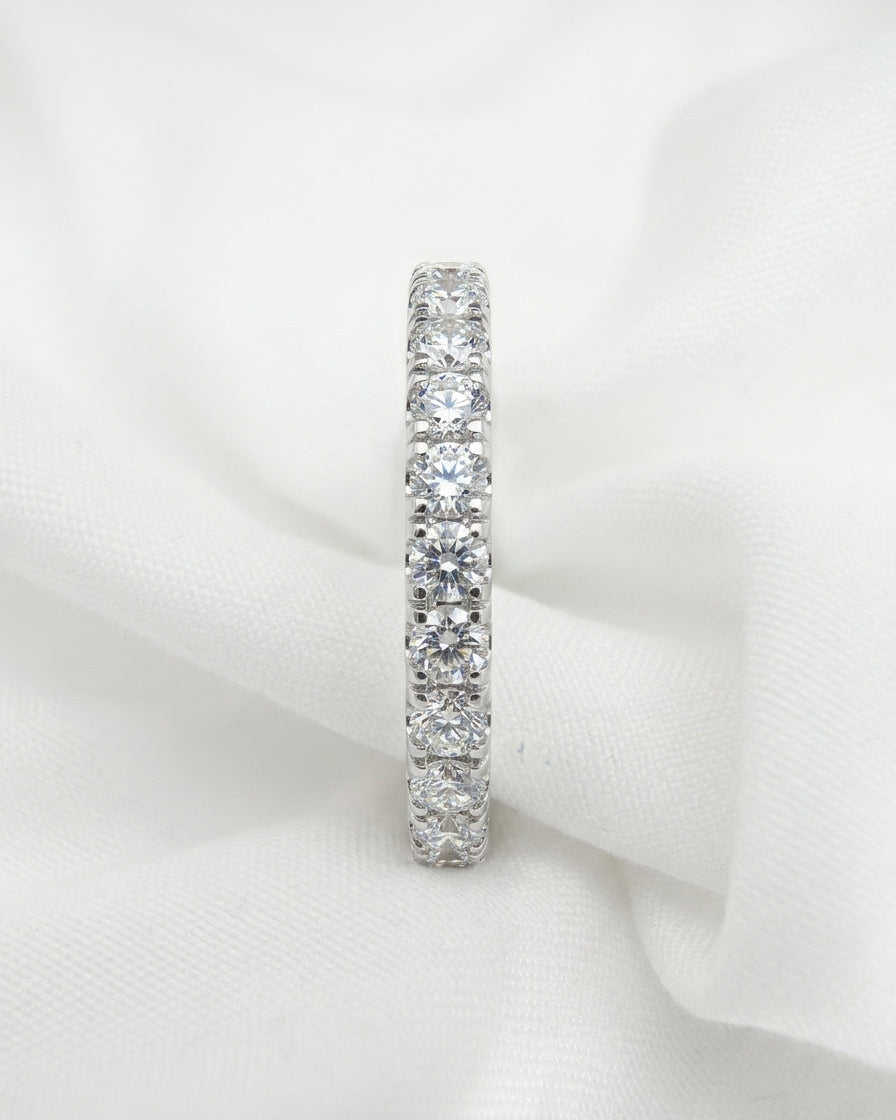 Eternity Band Ring — Product shot | Generated by Modelize