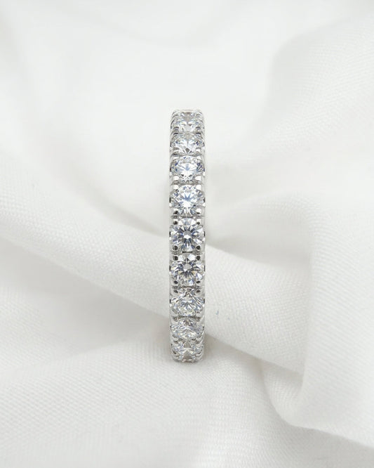 Eternity Band Ring — Product shot | Generated by Modelize