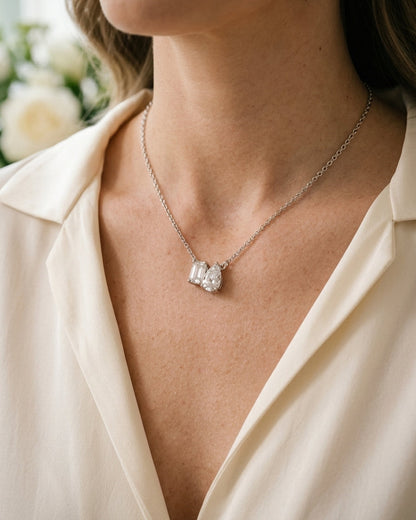 Necklace — Luxury Bridal Jewelry Close-up | Generated by Modelize