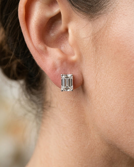 Stud earrings — Luxury Bridal Jewelry Close-up | Generated by Modelize