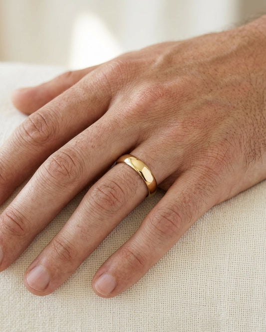Wedding Ring Band — Luxury Bridal Jewelry Close-up | Generated by Modelize