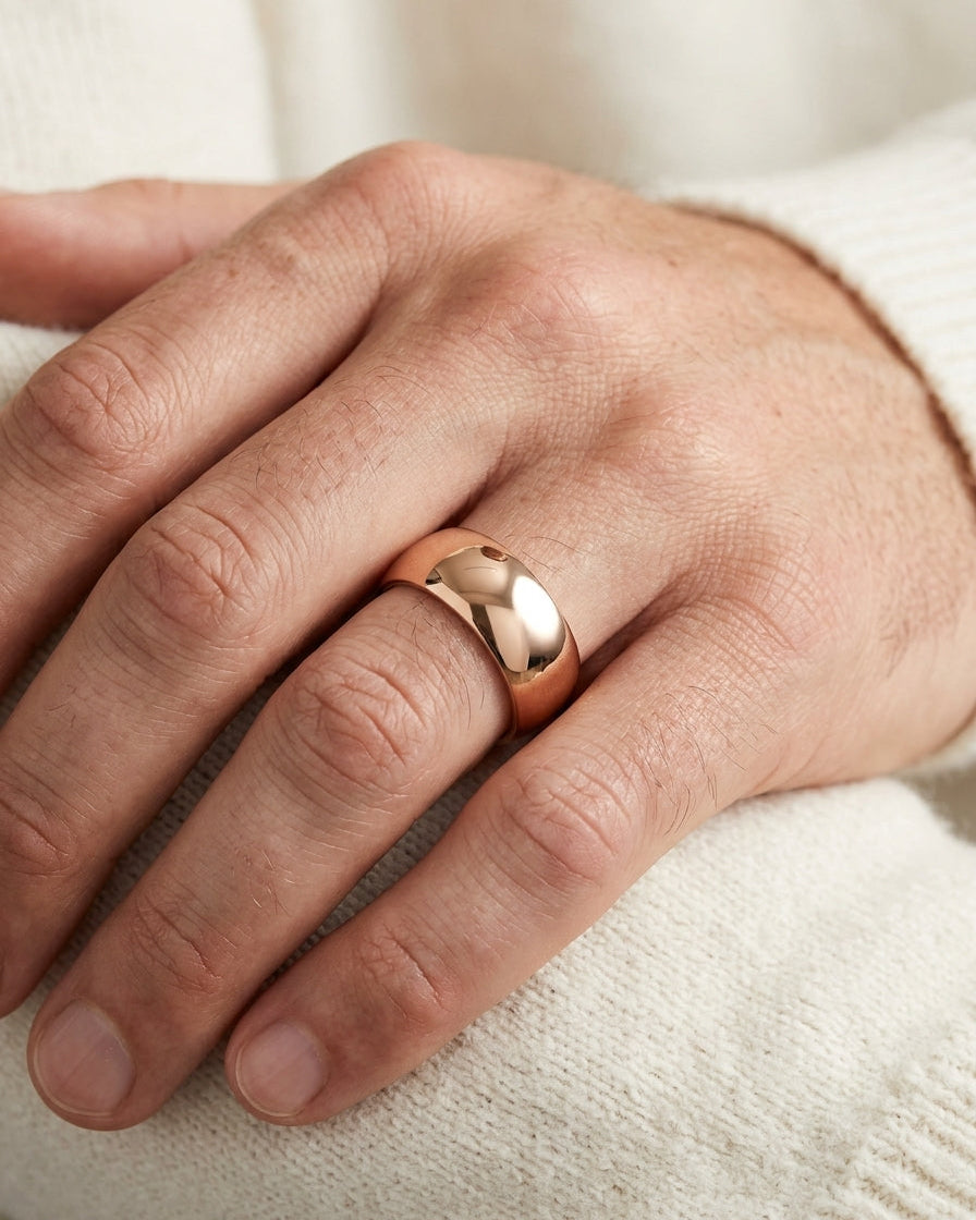 Wedding Ring Band — Luxury Bridal Jewelry Close-up | Generated by Modelize
