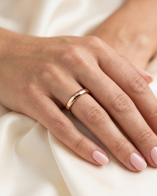 Wedding Ring Band — Luxury Bridal Jewelry Close-up | Generated by Modelize