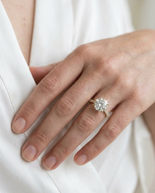 Engagement Ring — Luxury Bridal Jewelry Close-up | Generated by Modelize