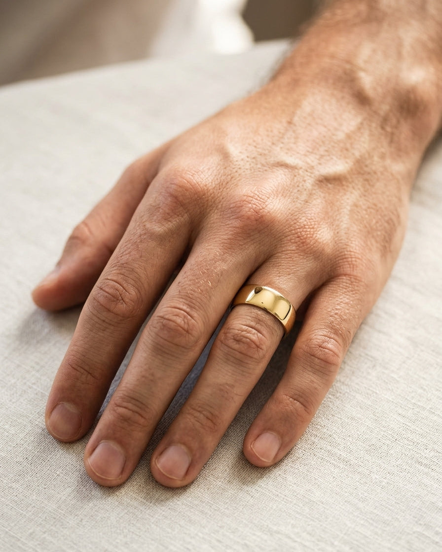 Wedding Band — Luxury Bridal Jewelry Close-up | Generated by Modelize