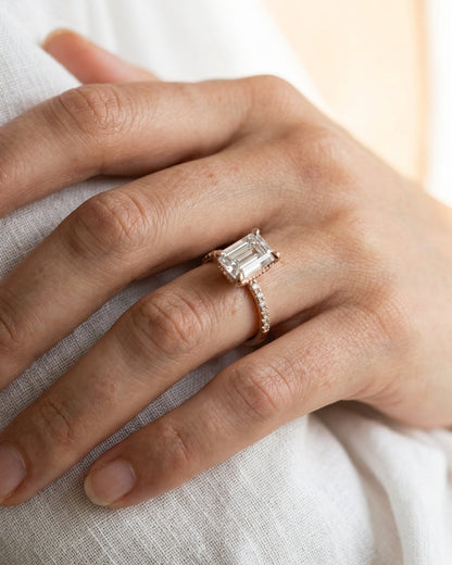 Engagement Ring — Luxury Bridal Jewelry Close-up | Generated by Modelize