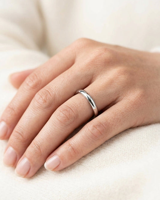 Wedding Ring Band — Luxury Bridal Jewelry Close-up | Generated by Modelize